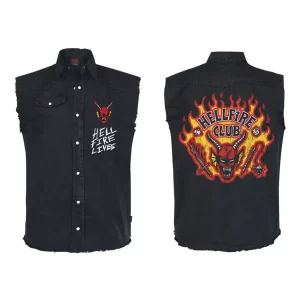 Camicia da Lavoro Stranger Things Hellfire Taglia S