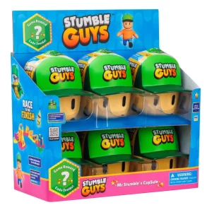 Stumble Guys Capsule Figure Mr. Stumble Cap Display (6)