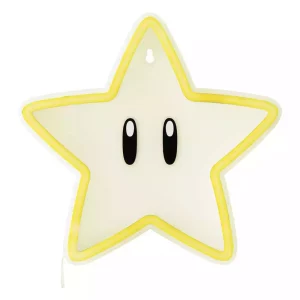 Lampada LED Super Mario a forma di Stella