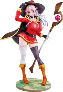Super Sonico x Konosuba Statua PVC 1/7 - Super Sonico Megumin Collaboration Ver. 25 cm