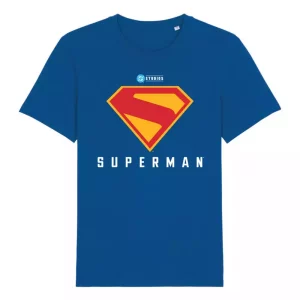 T-Shirt Superman 2025 Logo Classico Taglia XL