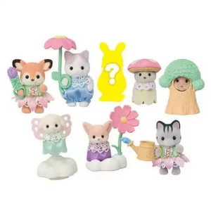 Sylvanian Families: Sorpresa con i Bebè Animali Fiori - Figure da 5 cm