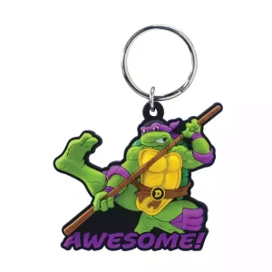 Teenage Mutant Ninja Turtles Donatello - Portachiavi in PVC Soft Touch