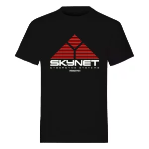 T-Shirt Terminator 2 - Logo Skynet, Taglia S