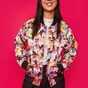 Giacca Bomber Unisex Care Bears x Universal Monsters Loungefly Barbie 65° Anniversario Taglia S