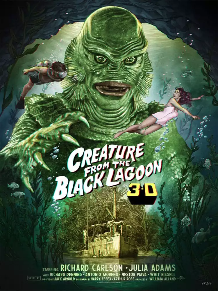 the-creature-from-the-black-lagoon-art-print-creature-from-the-black-lagoon-3d-variant-by-ruiz-burgos-61-x-46-cm-unframed-1765724439-0