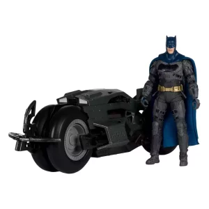 The Flash: Batman con Batcycle - Action Figure e Veicolo DC Multiverse