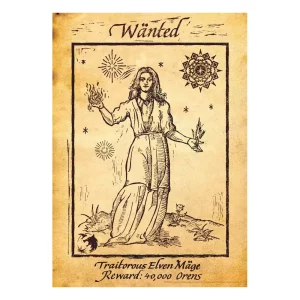 Stampa d'Arte Yennefer of Vengerberg - Edizione Limitata 42 x 30 cm