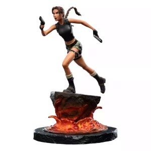 Mini Statua Tomb Raider Lara Croft: The Sanctuary of Flame, 18 cm