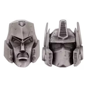 Transformers: Set di 2 Caschi Replica - Optimus Prime & Megatron - Edizione Limitata