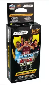 UEFA Champions League Match Attax Trading Cards 2025/26 Eco Pack Update Scream Team - Versione Tedesca
