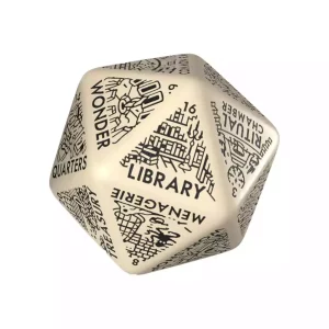 Dado Generatore Dungeon Viridian Jumbo D20 Beige