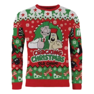 Felpa Wallace & Gromit Natale - Taglia M