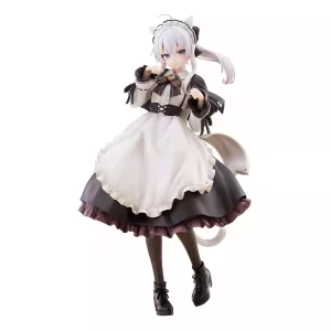 Statua Elaina F:NEX 1/7: La Viaggio della Strega Errante - Costume Da Serva con Orecchie da Gatto