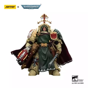 Action Figure Warhammer 40.000: Belial, Maestro della Deathwing, con Spada del Silenzio e Bolter a Tempesta - 14 cm