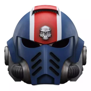Warhammer 40,000: Space Marine 2 - Casco Replica Tenente Titus Ultramarines (30 cm)