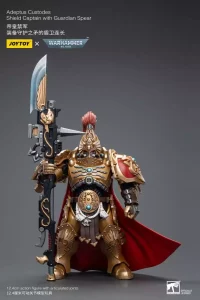 Warhammer 40k Action Figure 1/18 Capitano degli Adeptus Custodes con Lancia Guardiana da 12 cm