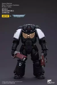 Action Figure Warhammer 40k Space Marines Black Templars Outriders Brother Valtus 14 cm