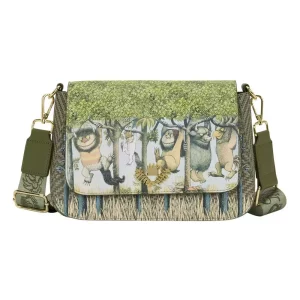 Borsa a tracolla Loungefly dove vivono le creature selvagge - Warner Bros
