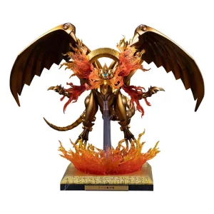 Statua Accessori PVC Yu-Gi-Oh! Drago Alato di Ra, Set di Espansione Divinità Egizia