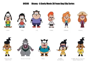 Display 24 Distributori Bag Clip in Schiuma 3D - A Goofy Movie