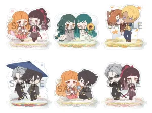 Agents of the Four Seasons Buddycolle Stand Acrilici Danza di Primavera - Blind Box Display (6) da 6 cm