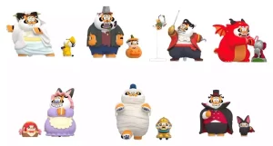 Alexander The Fat Tiger: Display da 6 Mini Figure Blind Box Maschere Spettrali
