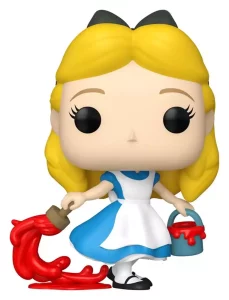 Alice nel Paese delle Meraviglie POP! Vinyl Figure Alice con Pittura, 9 cm
