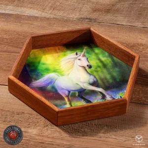 Vassoio da Dadi Anne Stokes Chase The Rainbow 20 cm