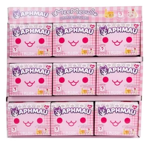 Aphmau Bakery: Confezione da 9 Peluche Misteriosi Meemeow Serie 10 (15 cm)
