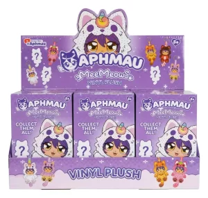 Aphmau: Piatto Display con 6 Ciondoli in Peluche Vinyl (Blind Box)