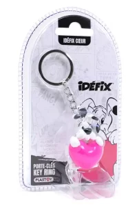 Portachiavi Asterix Dogmatix Cuore Rosa (Blister)
