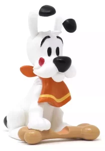 Asterix: Statuetta PVC Dogmatix con Osso - 5 cm