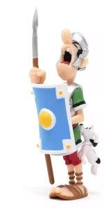 Asterix: Statuetta PVC Romano Morso da Idéfix - 7,5 cm