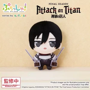 Attack on Titan - Pupish! Plush Figure Mikasa Ackerman Vol. 1 – 12 cm
