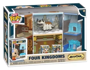 Avatar: The Last Airbender Bitty POP! Kingdoms - Display con 2 Figure Vinyl