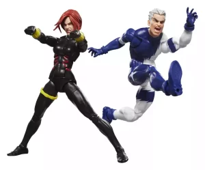 Action Figure Marvel Legends: Black Widow & Quicksilver - Set da Collezione