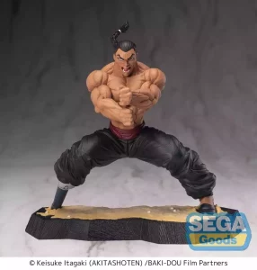 Figura PVC Luminasta Kaioh Retsu da Baki-Dou (15 cm)