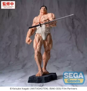 Baki Dou Luminasta Figure PVC Kaoru Hanayama 23 cm