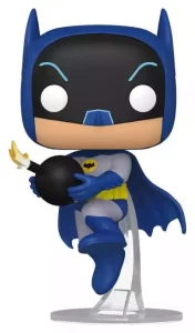 Batman '66 POP! Heroes Vinyl Figure Batman con Bomba - 9 cm