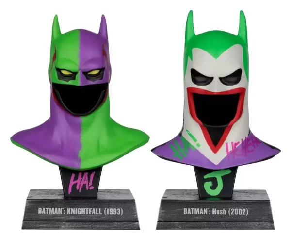 batman-dc-direct-mini-replica-1-3-2-pack-batman-cowls-hush-knightfall-jokerized-gold-label-18-cm-1784873362-2 batman-dc-direct-mini-replica-1-3-2-pack-batman-cowls-hush-knightfall-jokerized-gold-label-18-cm-1784873362-2