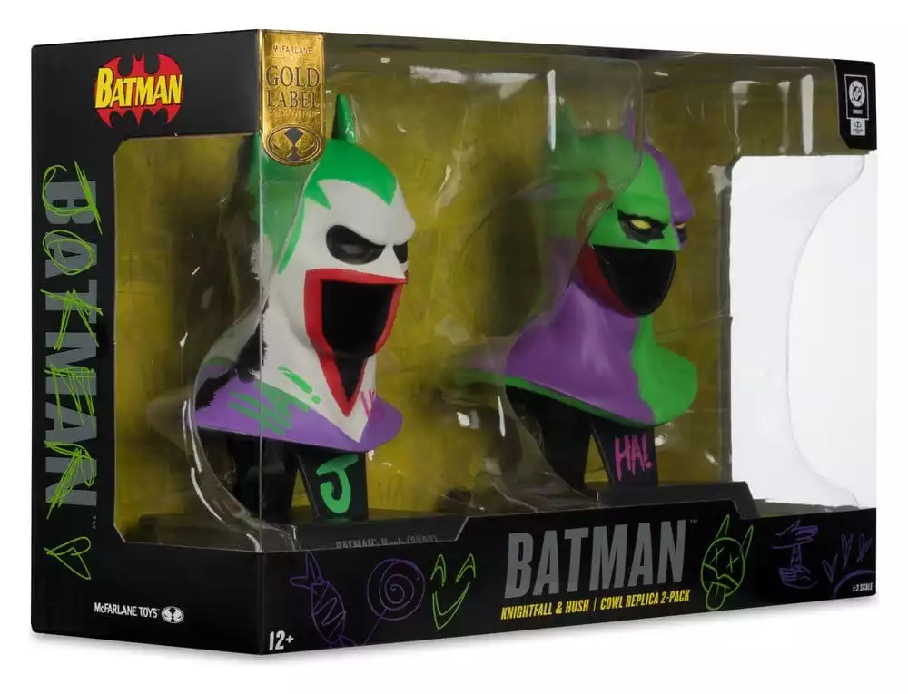 batman-dc-direct-mini-replica-1-3-2-pack-batman-cowls-hush-knightfall-jokerized-gold-label-18-cm-1784873365-5