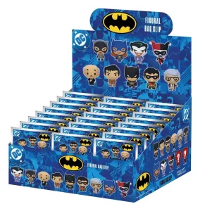 Batman: La Serie Animata - Clip per Sacchetti in Schiuma 3D – Serie 1 (Display da 24)