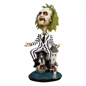 Beetlejuice Head Knocker Bobble-Head da 20 cm