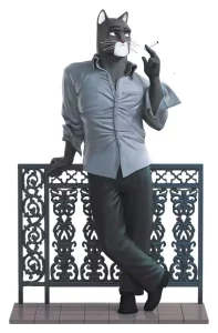 Statua Resina Blacksad: Blacksad sul Balcone - 24 cm