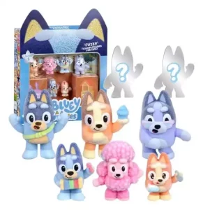 Bluey Set Personaggi Fuzzies Deluxe