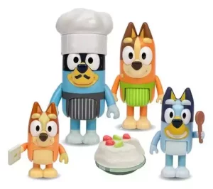 Bluey Set da Gioco Chef Pavlova – Confezione 4 Figure