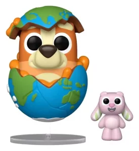 Bluey POP! Vinyl Figure: Bingo addormentata con Coniglietto Floppy - 9 cm