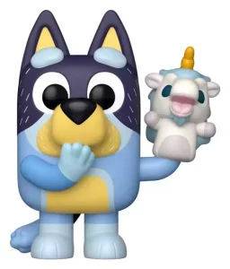 Bluey POP! Games Bandit con Unicorno da 9 cm