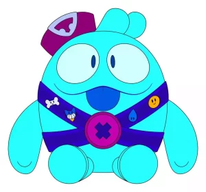 Peluche Squeak Brawl Stars - 22 cm